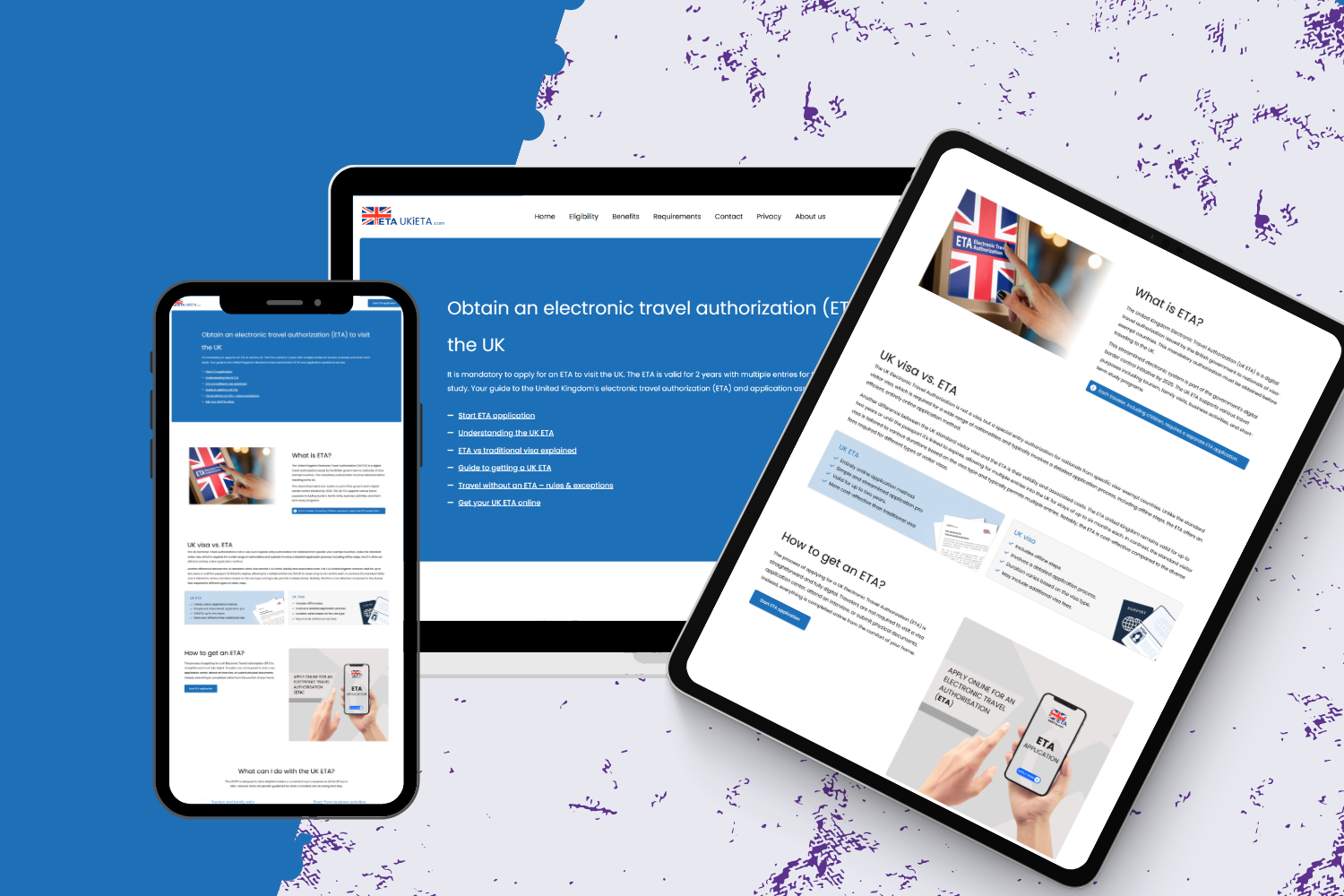 UKiETA – Fully Automated UK Electronic Travel Authorization (ETA) Portal